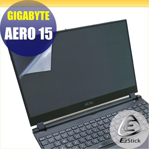 GIGABYTE 技嘉 Aero 15 適用 靜電式筆電LCD液晶螢幕貼 15.6吋寬 螢幕貼