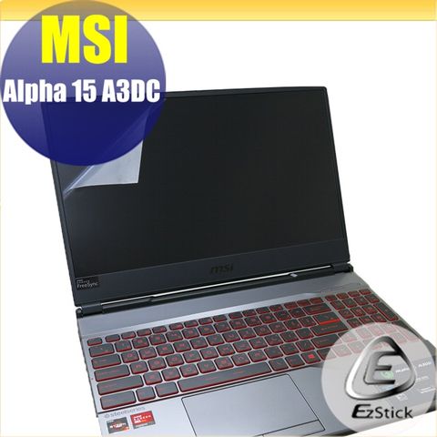 MSI ALPHA 15 A3DC 靜電式筆電LCD液晶螢幕貼 15.6吋寬 螢幕貼