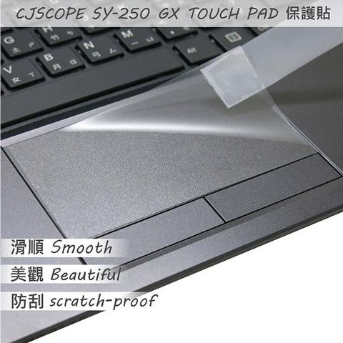 CJSCOPE 喜傑獅 SY-250 GX TOUCH PAD 觸控板 保護貼