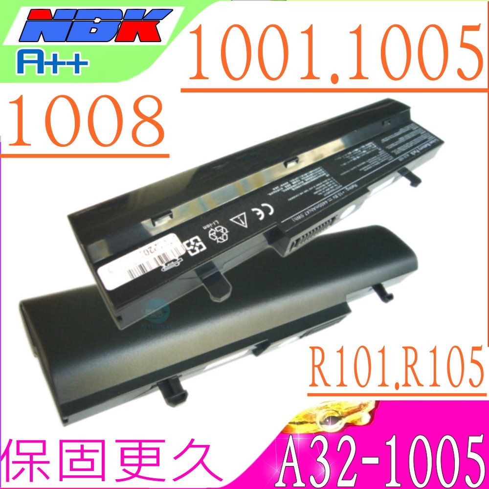 ASUS 華碩 AL32-1005 電池適用   1001 ,1001HA ,1001P ,1001PX, 1005h,1005HA,005ha-a,1005ha-blk068x, 1005ha-e,1005ha-eu1x,1005ha-eu1x-bk,1005HA-EU1X-BK, 1005HA-H,1005HA-H-BLKO93X,1005HA-M  AL31-1005,AL32-1005,PL32-1005,PL31-1005,ML31-1005,ML32-1005