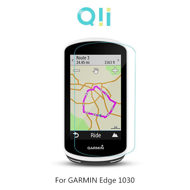 Qii  GARMIN Edge 1030 玻璃貼 (兩片裝)