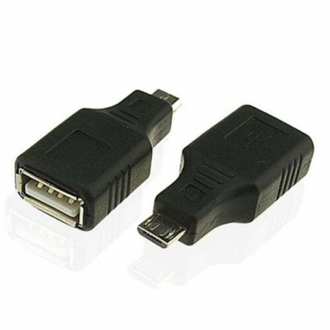 Micro USB 公頭 轉 大標準USB 母頭micro usb OTG 轉接頭汽車音響 手機 隨身碟讀取