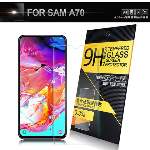 Samsung 三星 NISDA for   Galaxy A70 鋼化 9H 0.33mm玻璃螢幕貼-非滿版