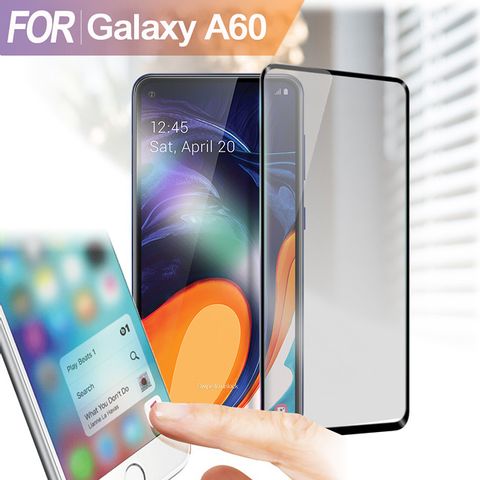 Xmart for 三星 Samsung Galaxy A60 防指紋霧面滿版玻璃貼