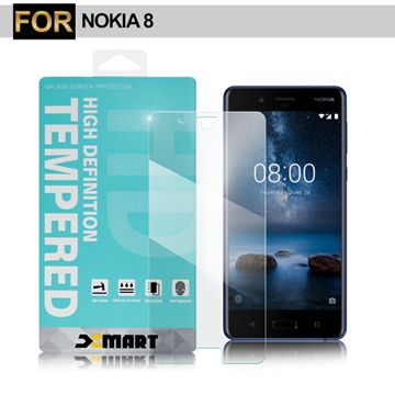 X mart XM Nokia 8 薄型 9H 玻璃保護貼