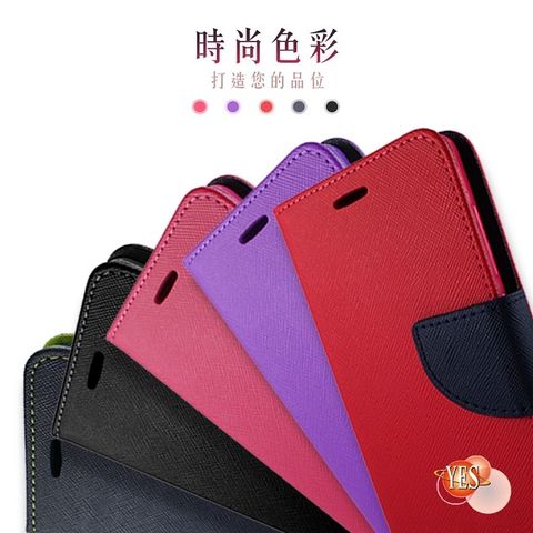 for HTC Desire12+ / D12+ ( 6吋 ) 新時尚 - 側翻皮套
