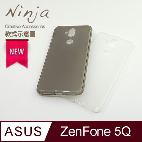 【東京御用Ninja】ASUS ZenFone 5Q (6吋) ZC600KL磨砂TPU清水保護套