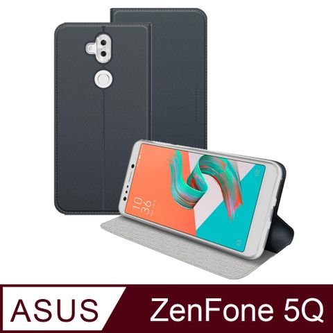 ASUS ZenFone 5Q ZC600KL 原廠專用側翻可立式皮套