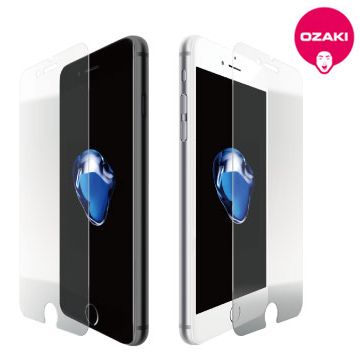 ★iPhone 8+ 共用版★Ozaki O!coat U-Glaz iPhone 7 Plus 超薄鋼化可撓式玻璃保護膜