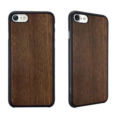 Ozaki O!coat 0.3+ Wood iPhone 7 超薄木紋保護殼- PChome 24h購物