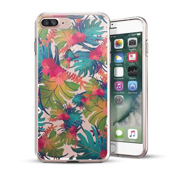 PIXOSTYLE iPhone 8 Plus / iPhone 7 Plus / iPhone 6 Plus 原創設計保護殼-叢林