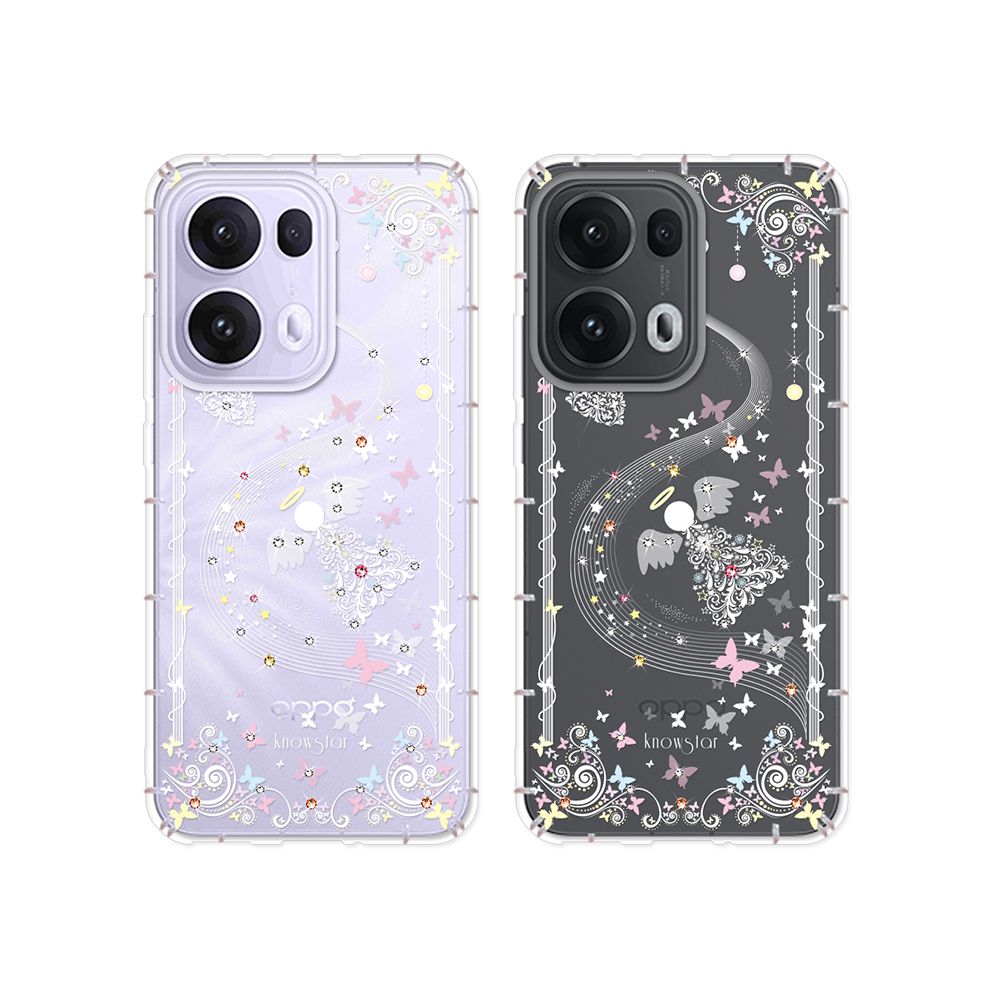 KnowStar OPPO 全系列 奧地利彩鑽防摔手機殼-天籟Reno14Pro/A5Pro/13Pro/12F/12Pro/11Pro/11F/8T/8Z/7Z/A54/A53