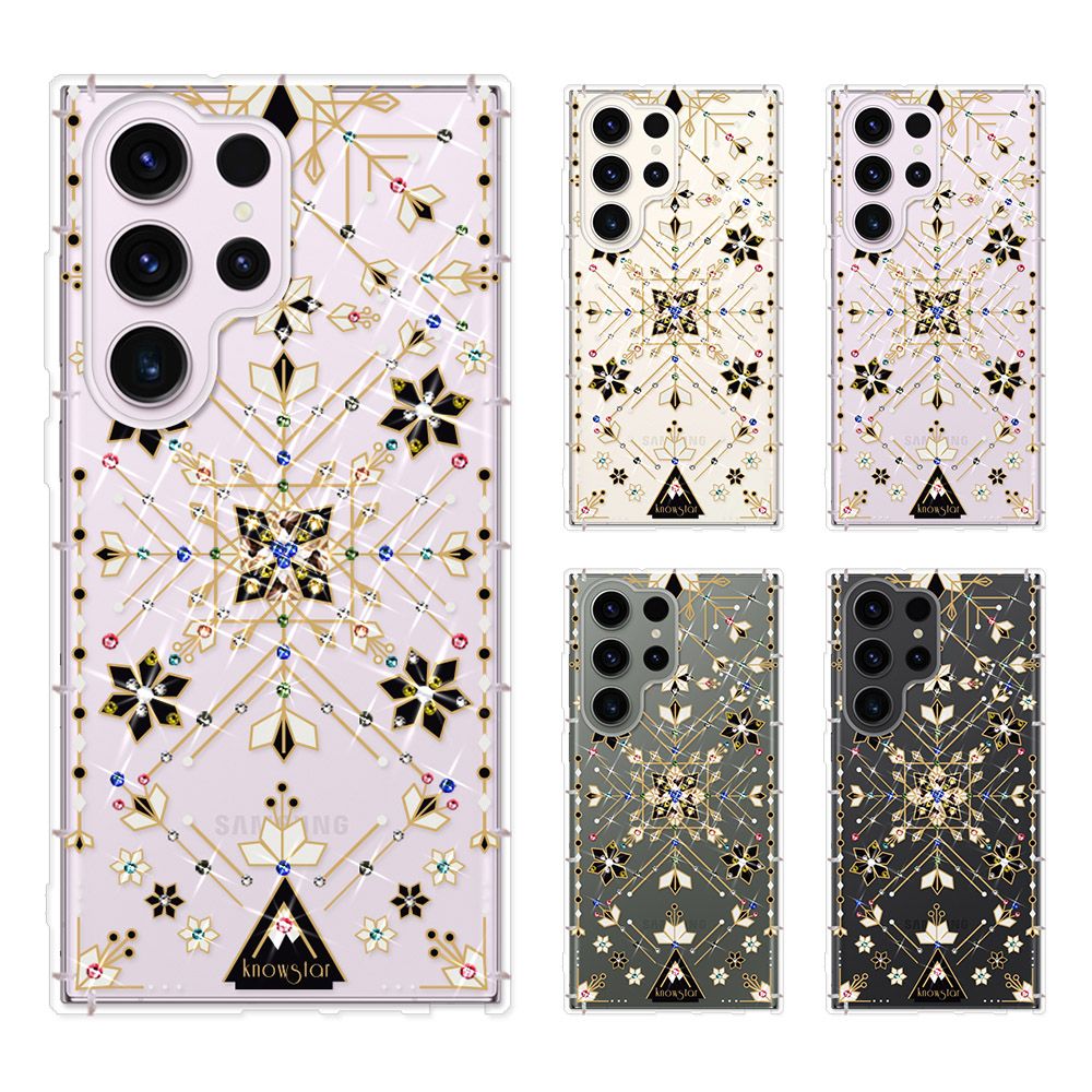 KnowStar 三星 Note、S系列 奧地利彩鑽防摔手機殼-爍S25Edge/S24Ultra/S23FE/S22+/S21/20Ultra/10Lite/Note9