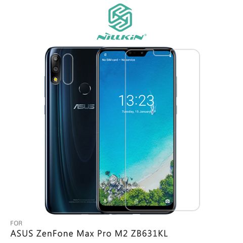 NILLKIN ASUS ZenFone Max Pro M2 ZB631KL 超清防指紋保護貼 - 套裝版