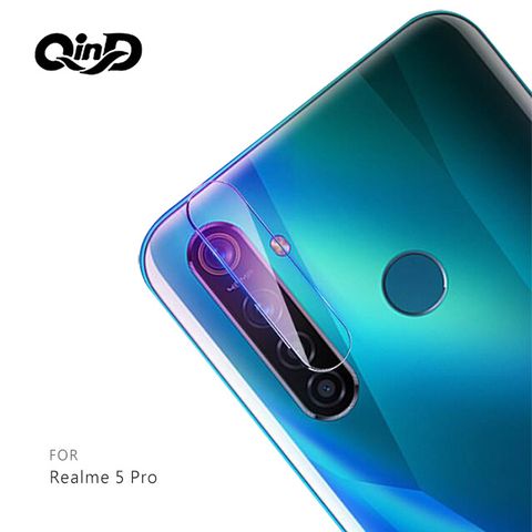 QinD Realme 5 Pro 鏡頭玻璃貼(兩片裝)