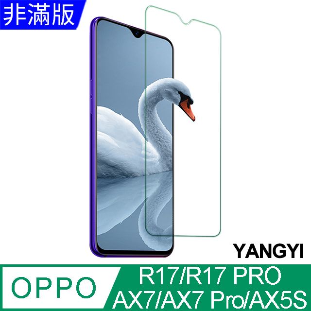 YANG YI 揚邑 OPPO R17/R17 Pro/AX7/AX7 Pro/AX5S 鋼化玻璃膜9H防爆抗刮防眩保護貼