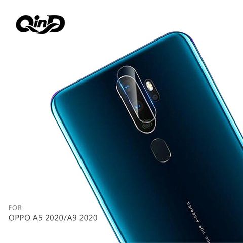 QinD OPPO A5 2020/A9 2020 鏡頭玻璃貼(兩片裝)