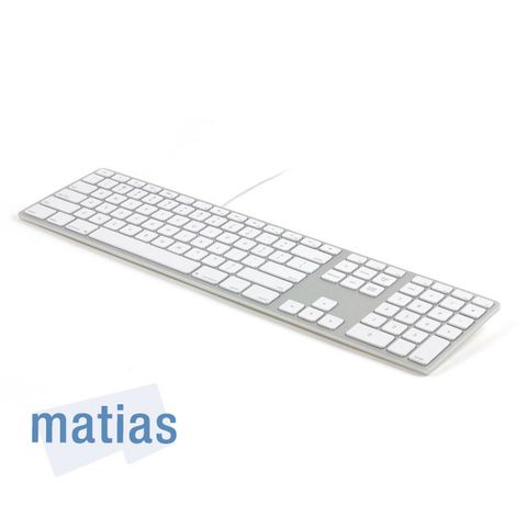 Matias Wired Aluminum Mac 有線鋁質中文長鍵盤