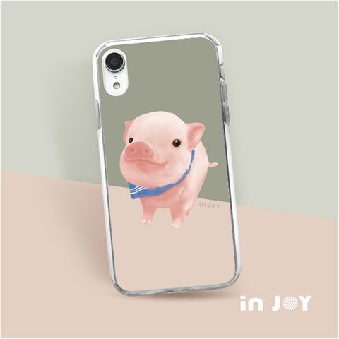 INJOY mall iPhone 6 Plus 波波迷你豬透明 防摔手機殼 保護殼