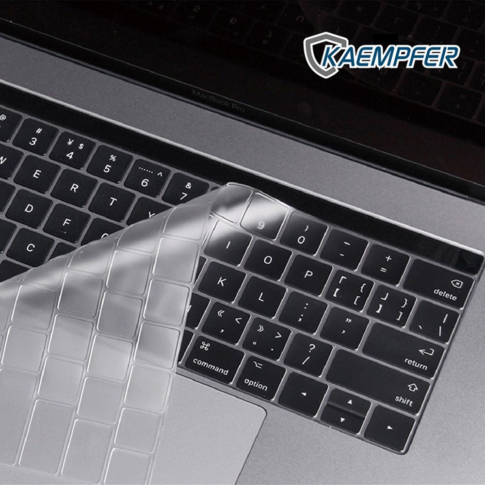 Kaempfer 驛恒生 [] Macbook 專用超服貼高透明度防水鍵盤膜 (2016版 MacBook Pro 13"&15" Touch Bar & Touch ID)