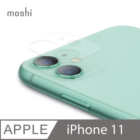 Moshi AirFoil 清透鏡頭底座保護貼 (雙鏡頭) - 透明 Apple iPhone 11 後鏡頭保護貼
