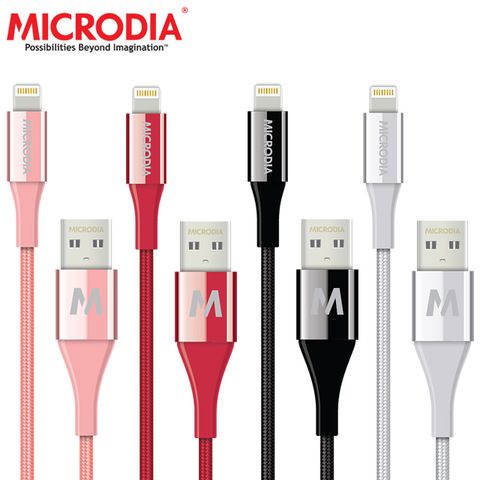 MICRODIA 超強韌編織線 Lightning to USB (1.5M)