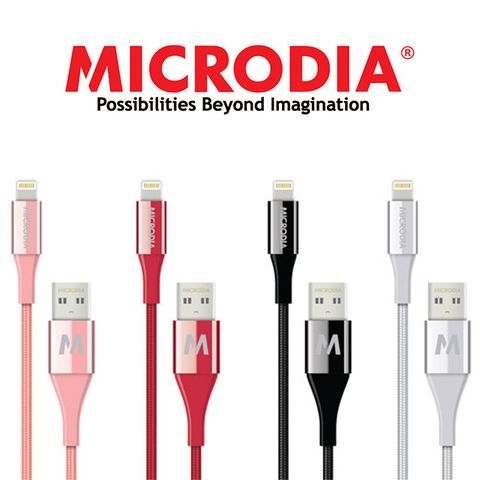 MICRODIA DurCable -YOGA Lightning 鋁質接頭強韌編織線 充電線