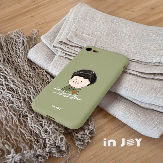 INJOY mall  iPhone 7/8 Plus 超幽默人生暖男阿倫 耐震磨砂手機殼