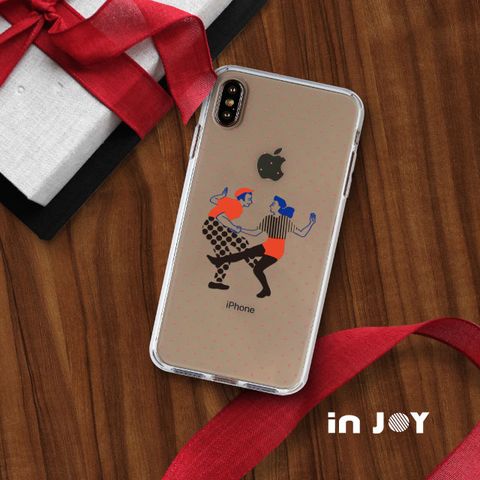 INJOY mall iPhone 7 / 8 跟我一起搖擺透明 防摔手機殼 保護殼