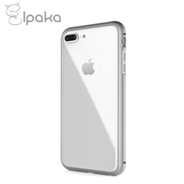 Elpaka Magnet iPhone 8 Plus/7 Plus 鋁合金磁吸式保護邊框-銀色