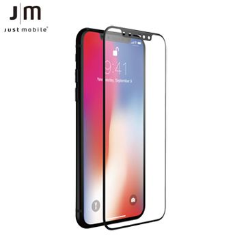 Just Mobile  Xkin iPhone X/Xs 3D滿版強化玻璃保護貼(黑邊)