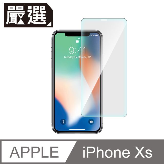  嚴選 iPhone XS 疏水疏油鋼化玻璃保護貼(5.8吋