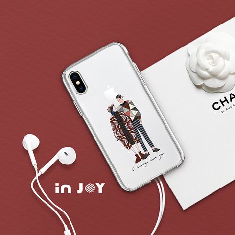 INJOY mall iPhone XS 情人節 客製 訂製 禮物 透明 防摔手機殼 保護殼