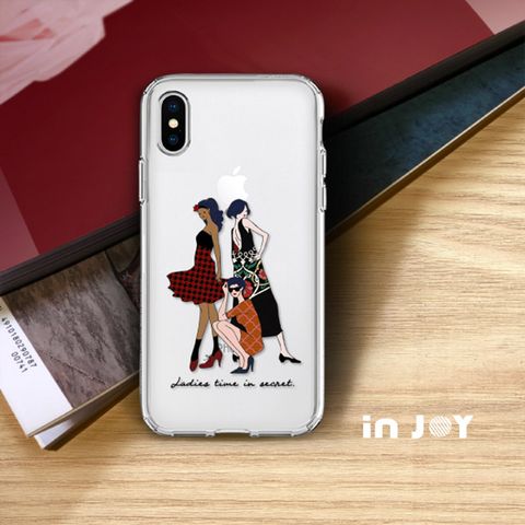 INJOY mall iPhone XS 姐妹們派對時間透明 防摔手機殼 保護殼