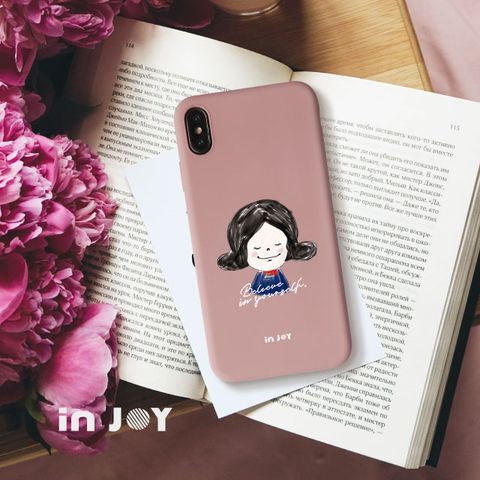 INJOY mall iPhone XS 超幽默人生魅力小米 耐震磨砂手機殼