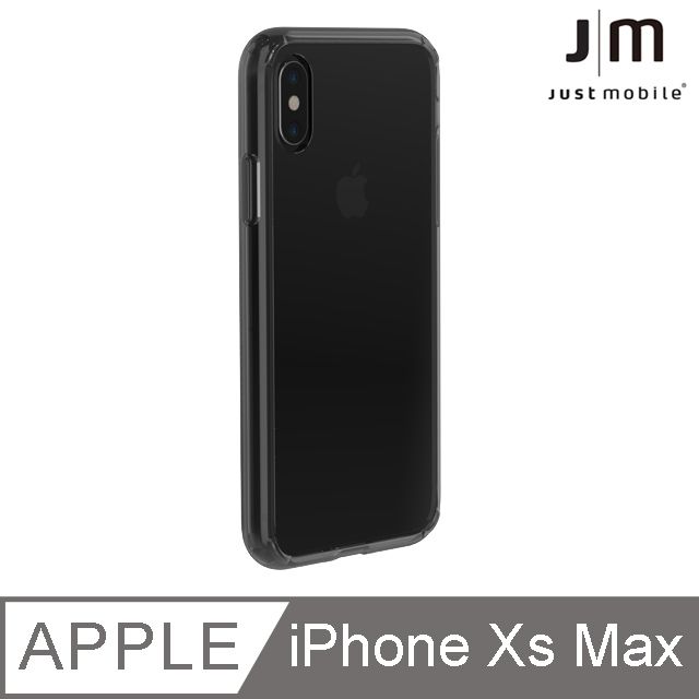 Just Mobile  TENC Air for iPhone Xs Max 國王新衣氣墊抗摔保護殼-透黑