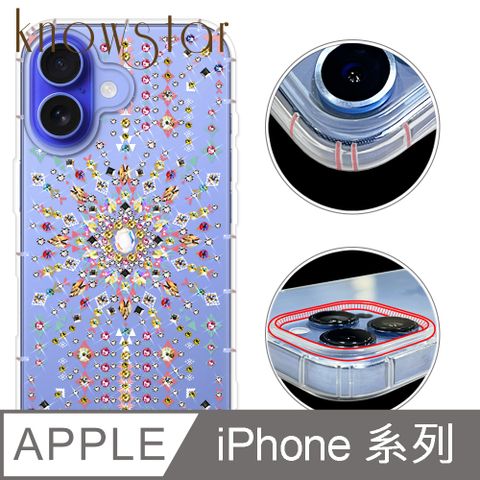 KnowStar iPhone 16/15/14/13/12系列 奧地利彩鑽防摔手機殼-維納斯(ProMax/Plus/mini/Pro/i11/SE3/XR/i8+/i7/i8)