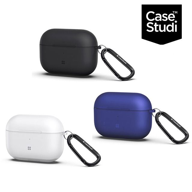 Apple 蘋果 CaseStudi Explorer AirPods Pro 充電盒保護殼(含扣環)