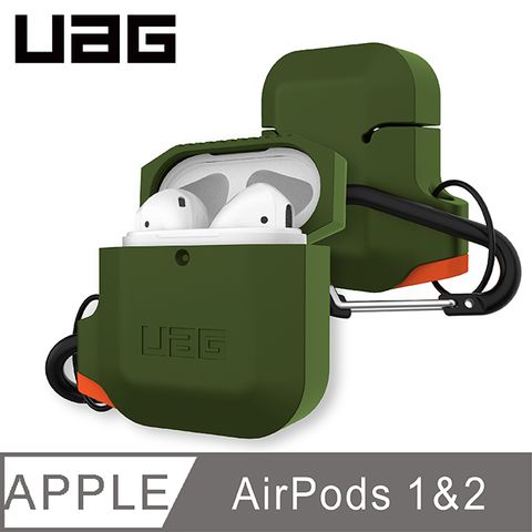 UAG AirPods 耐衝擊防水防塵保護殼-綠