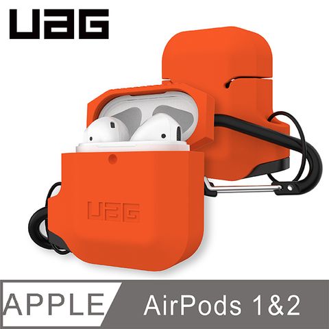 UAG AirPods 耐衝擊防水防塵保護殼-橘
