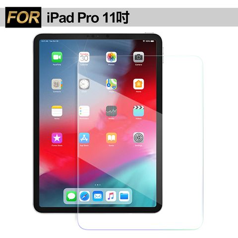 Xmart for iPad Pro 11吋 強化指紋玻璃保護貼
