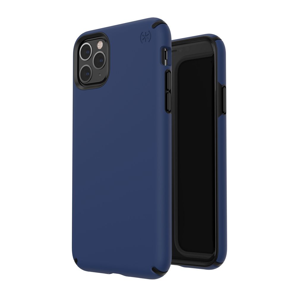 Speck  Presidio Pro iPhone 11 Pro Max 抗菌柔觸感防摔保護殼-海軍藍