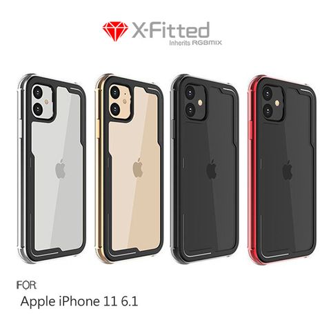 X-Fitted Apple iPhone 11 6.1 X-FIGHTER Classic 鋁合金保護殼