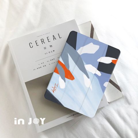 INJOY mall for iPad Pro12.9 2020 系列 Smart cover皮革平板保護套 附筆槽 洋溢夏日氣息款