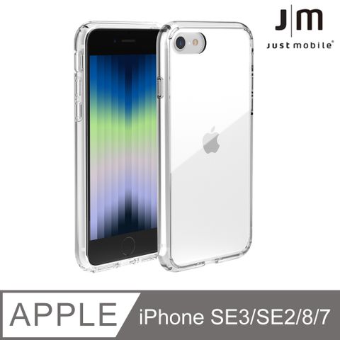 Just Mobile TENC Air iPhone SE3/SE2/8/7 國王新衣氣墊抗摔保護殼-透明