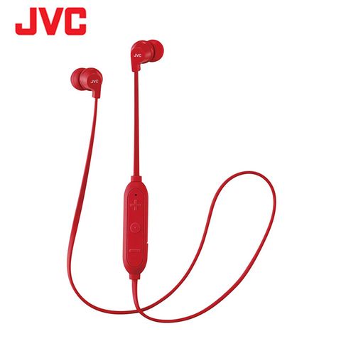 JVC HA-FX27BT 無線藍牙耳機 IPX2防水 續航力4.5HR - 紅色