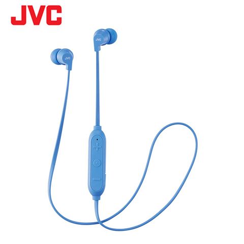 JVC HA-FX27BT 無線藍牙耳機 IPX2防水 續航力4.5HR - 藍色