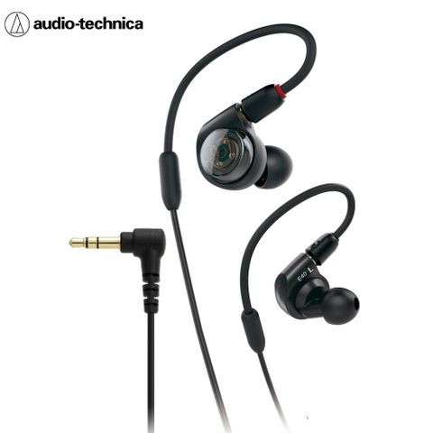 audio-technica 鐵三角 ATH-E40 動圈單體耳塞式監聽耳機