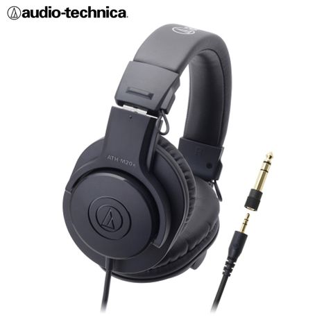 audio-technica 鐵三角 ATH-M20x 專業監聽 耳罩式耳機 入門機種