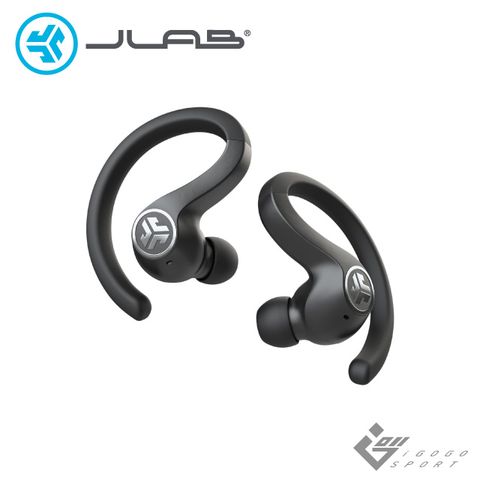 平價首選 運動耳掛式JLab JBuds Air Sport 真無線藍牙耳機 - 黑色